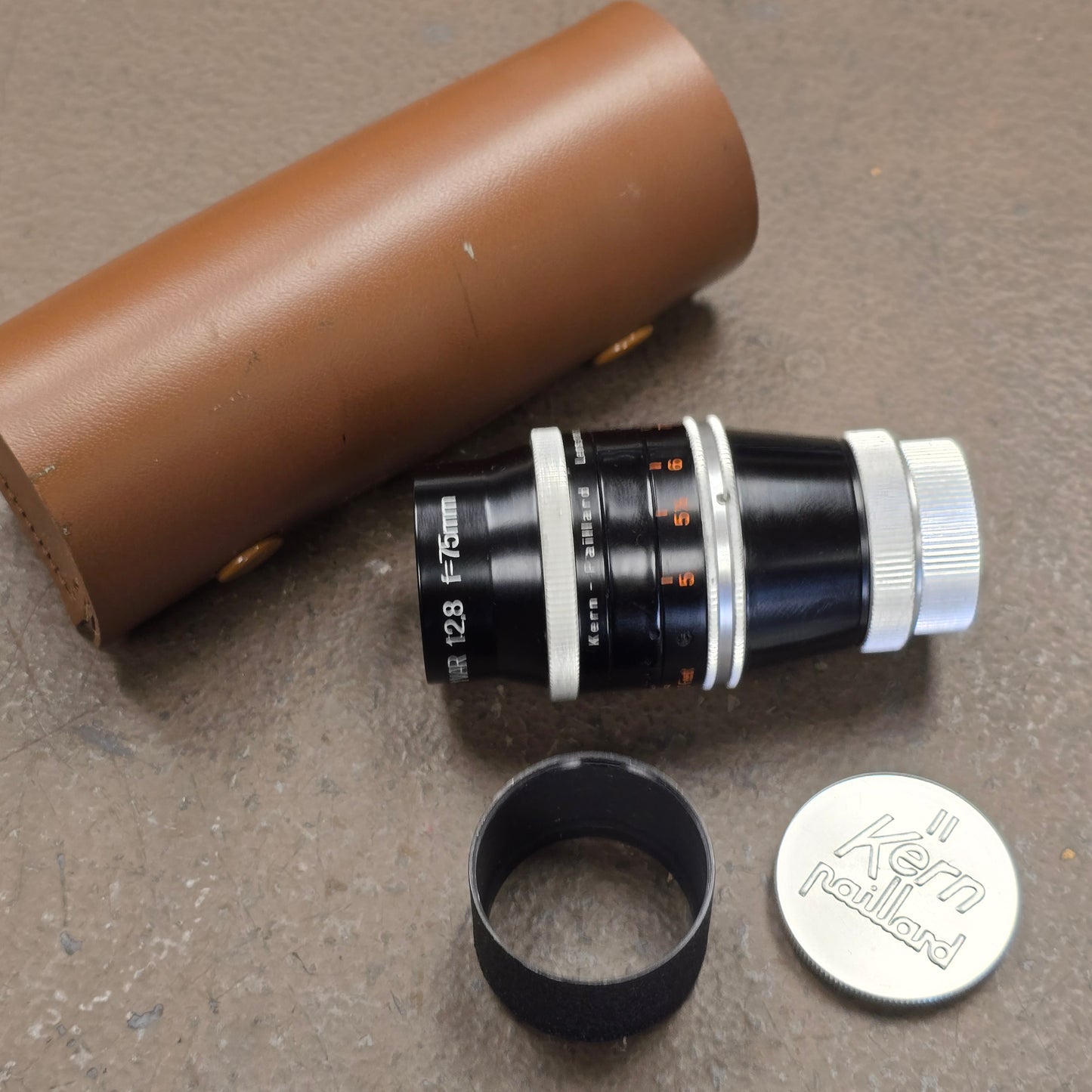 YVAR 75mm f2.8 AR C-Mount Telephoto Lens S# 1022388