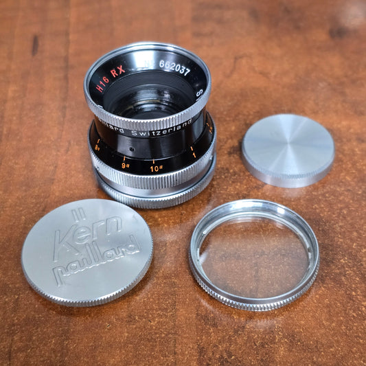 Switar 16mm f1.8 H16RX C-Mount Lens S# 662037