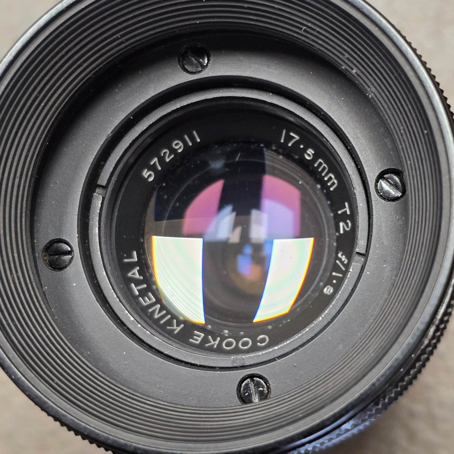 Cooke Kinetal 17.5mm f1.8/T2 Arri Standard Mount S# 572911