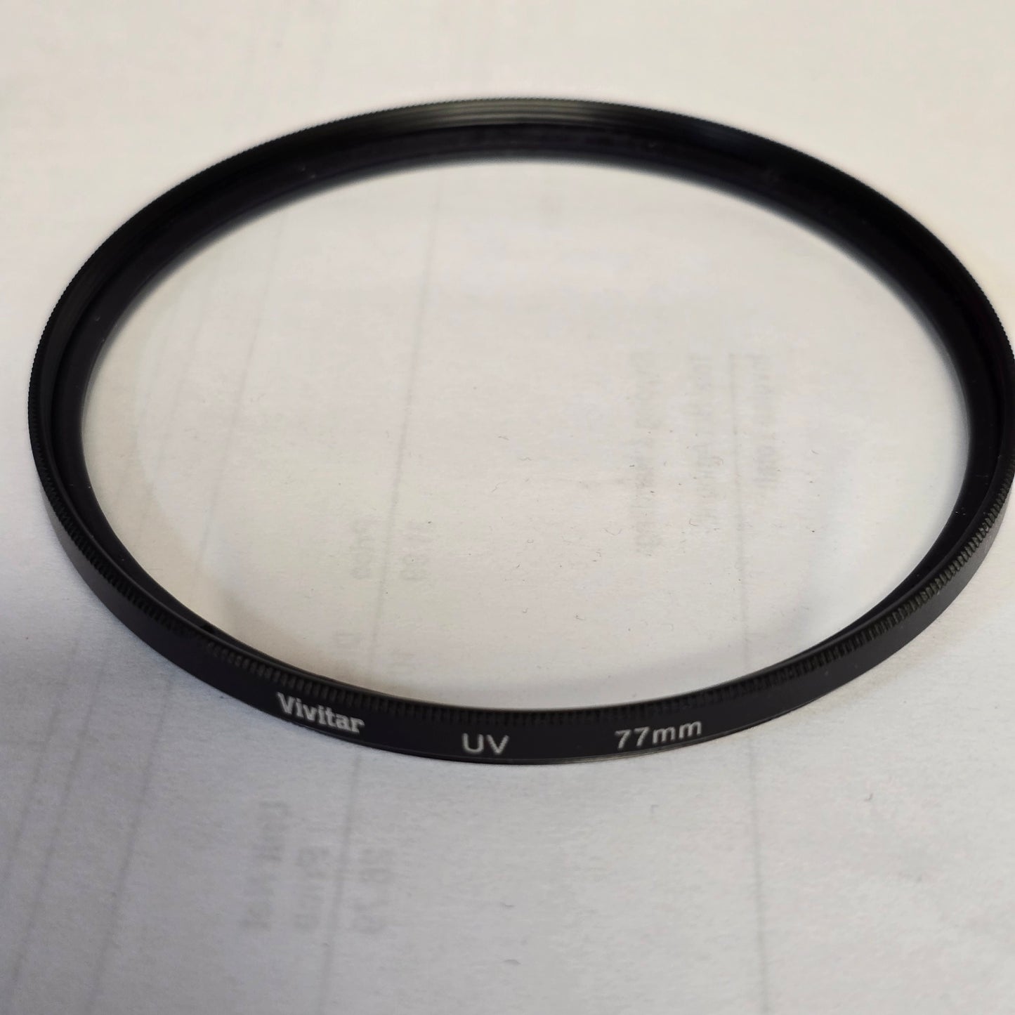 Vivitar 77mm UV Filter