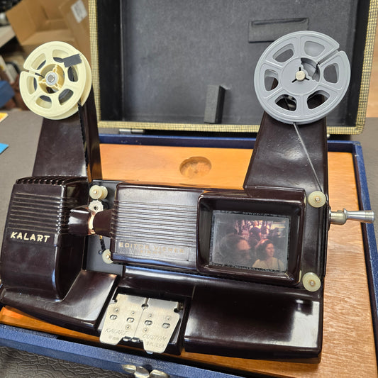 Kalart Editor Viewer Eight Model EV-8 With Carrying Case & Splices