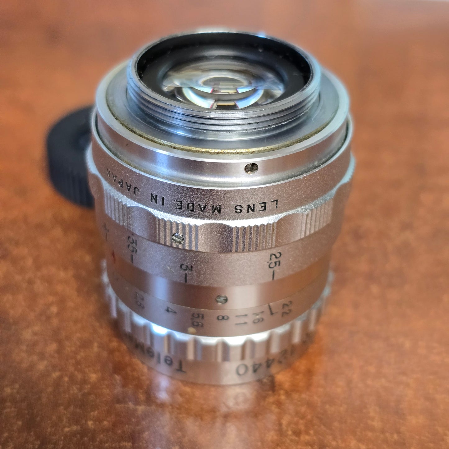 Telemation 25mm f1.4 TV C-Mount Lens S# 12440