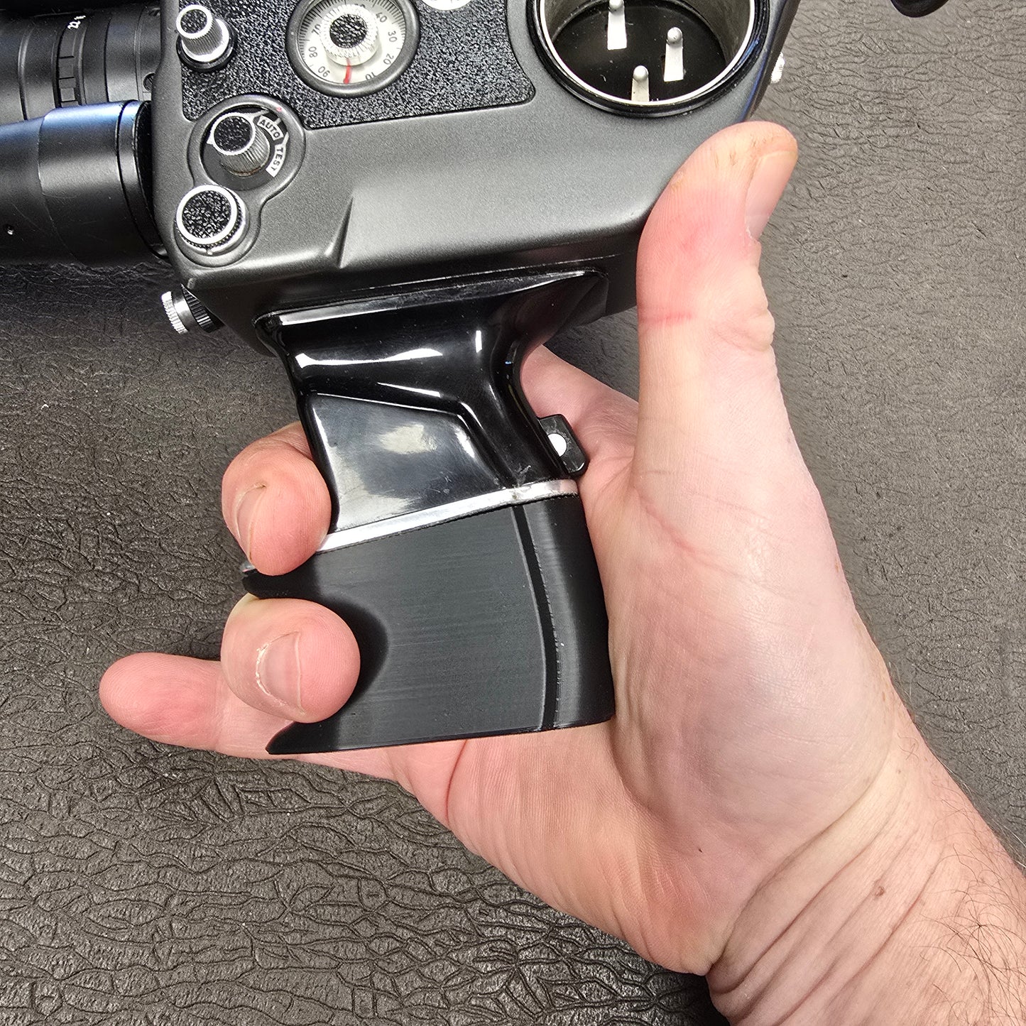 Beaulieu 3D Printed Grip handle Extension for 4008 ,2008 Super 8mm cameras