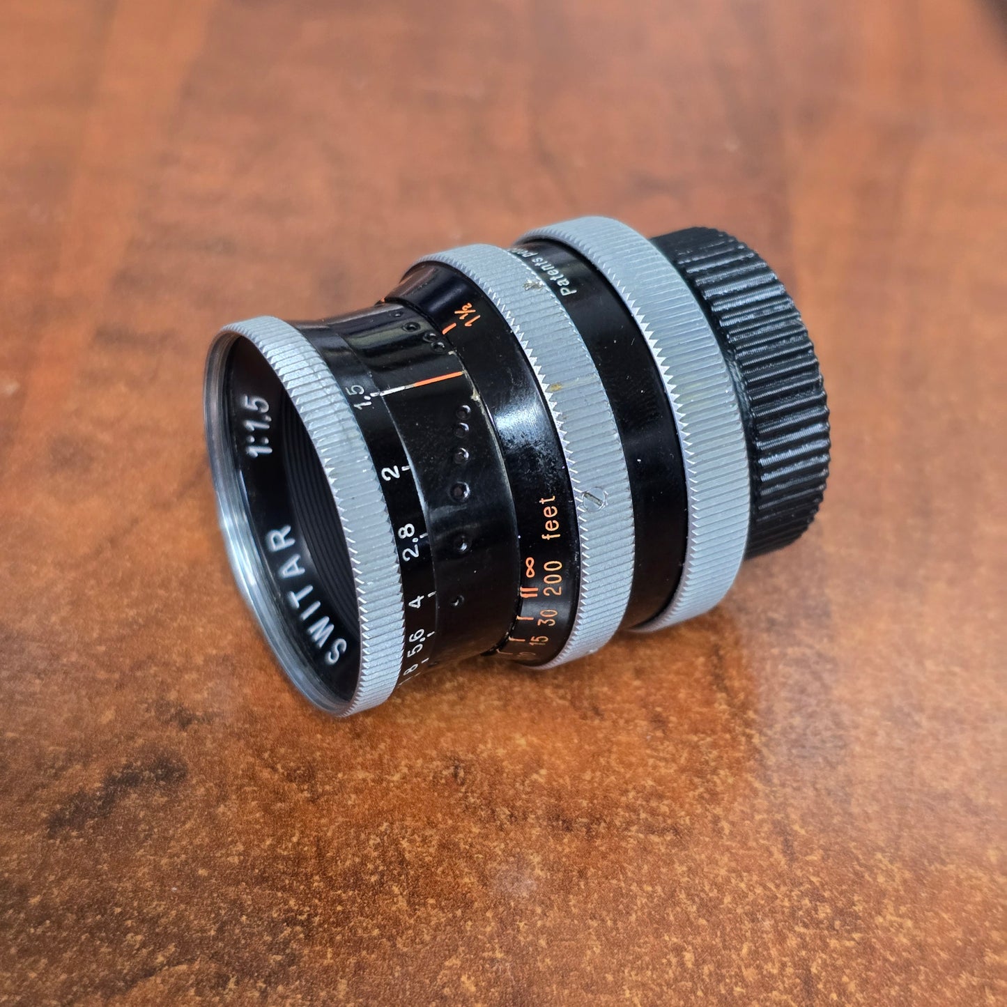 Switar 25mm f1.5 AR Non Reflex C-Mount Lens S# 200258