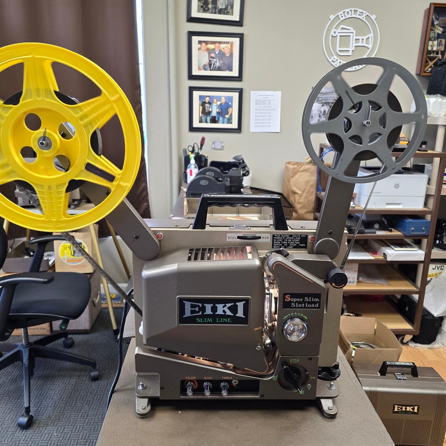 Eiki Slimline SSL-O 3580 16mm Slotload Sound Projector S# 57729