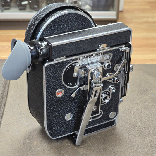 Bolex H16 Rex 4 with 10x Viewfinder S# 227073