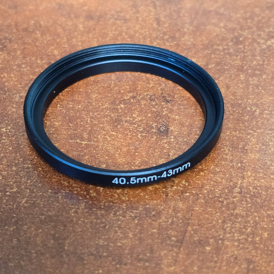 40.5mm - 43mm Step Down Ring Adapter
