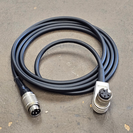Bolex EL Power Cable- 4-pin Male Tuchel (Amphenol) - 4-pin Female Right Angle Tuchel