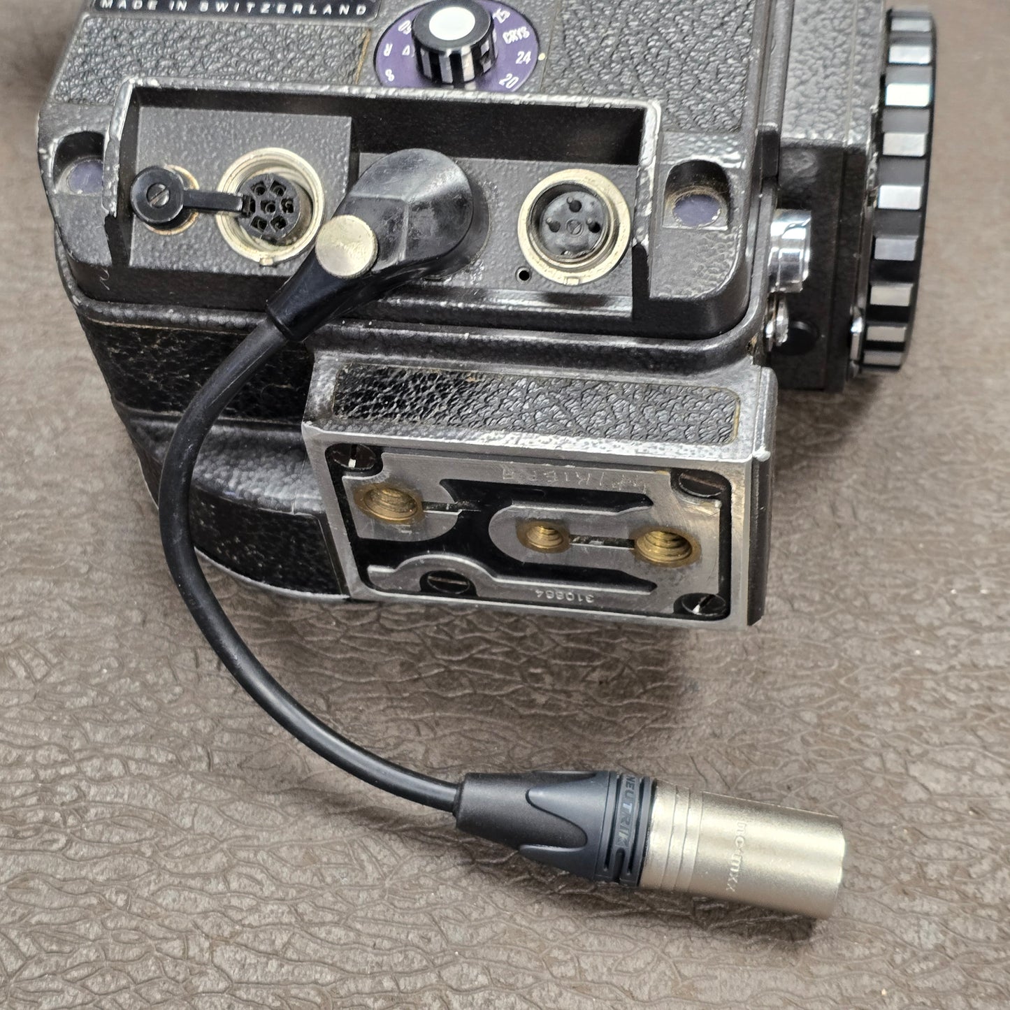 Bolex EL Power cable 4-Pin XLR - 4-Pin Tuchel