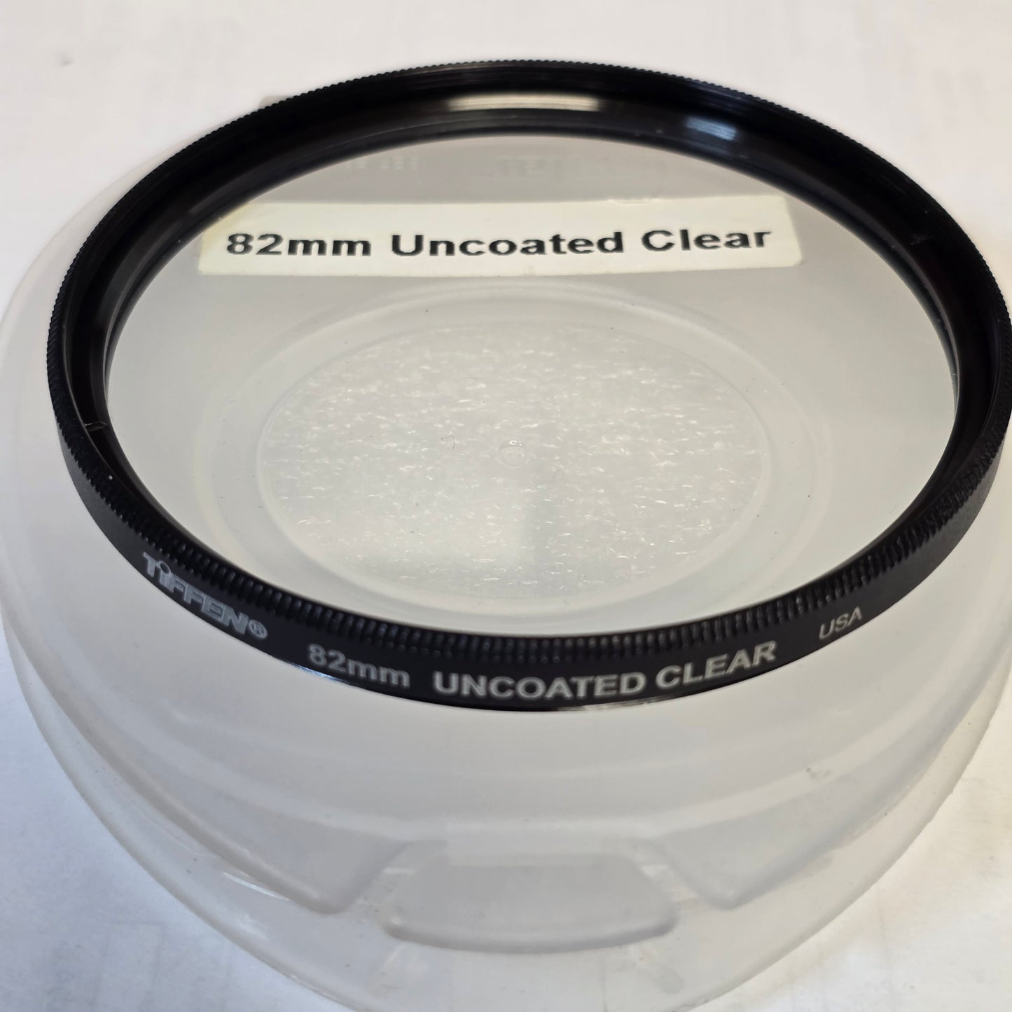 Tiffen 82mm Uncoated Clear Filter