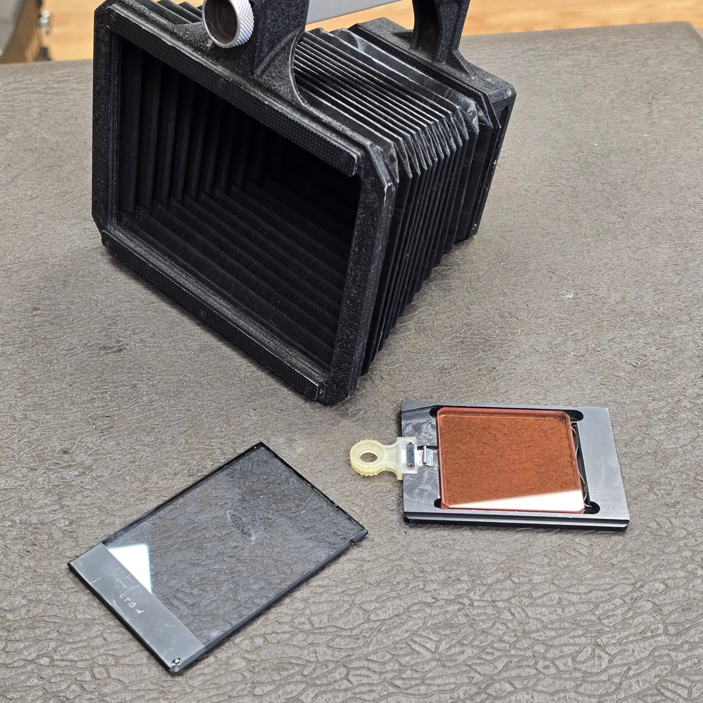 Arriflex 2"x 2" Mattebox with Beam & filter tray S# 2821