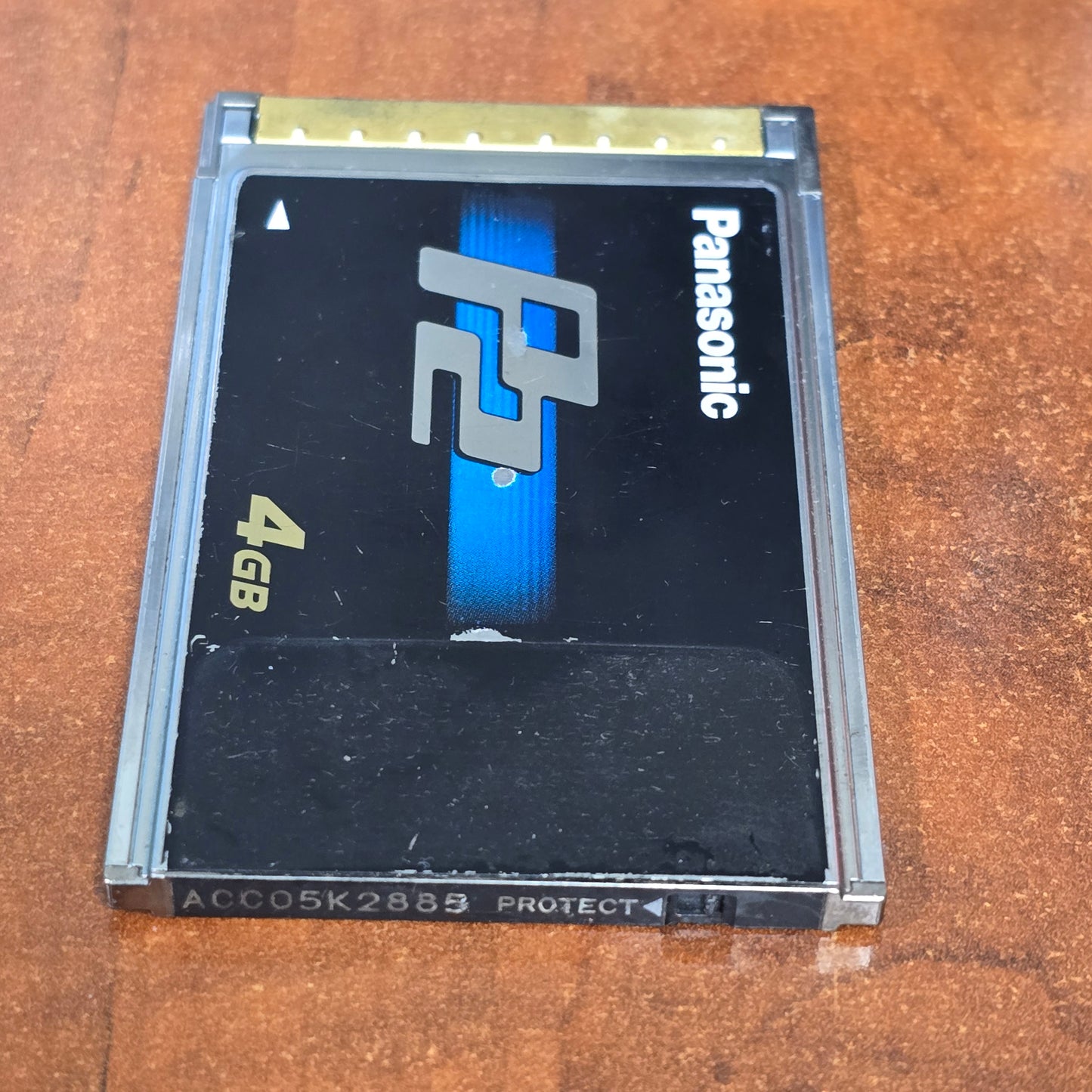 Panasonic 4GB P2 Card ( AJ-P2C004HG ) S# ACC05K2885