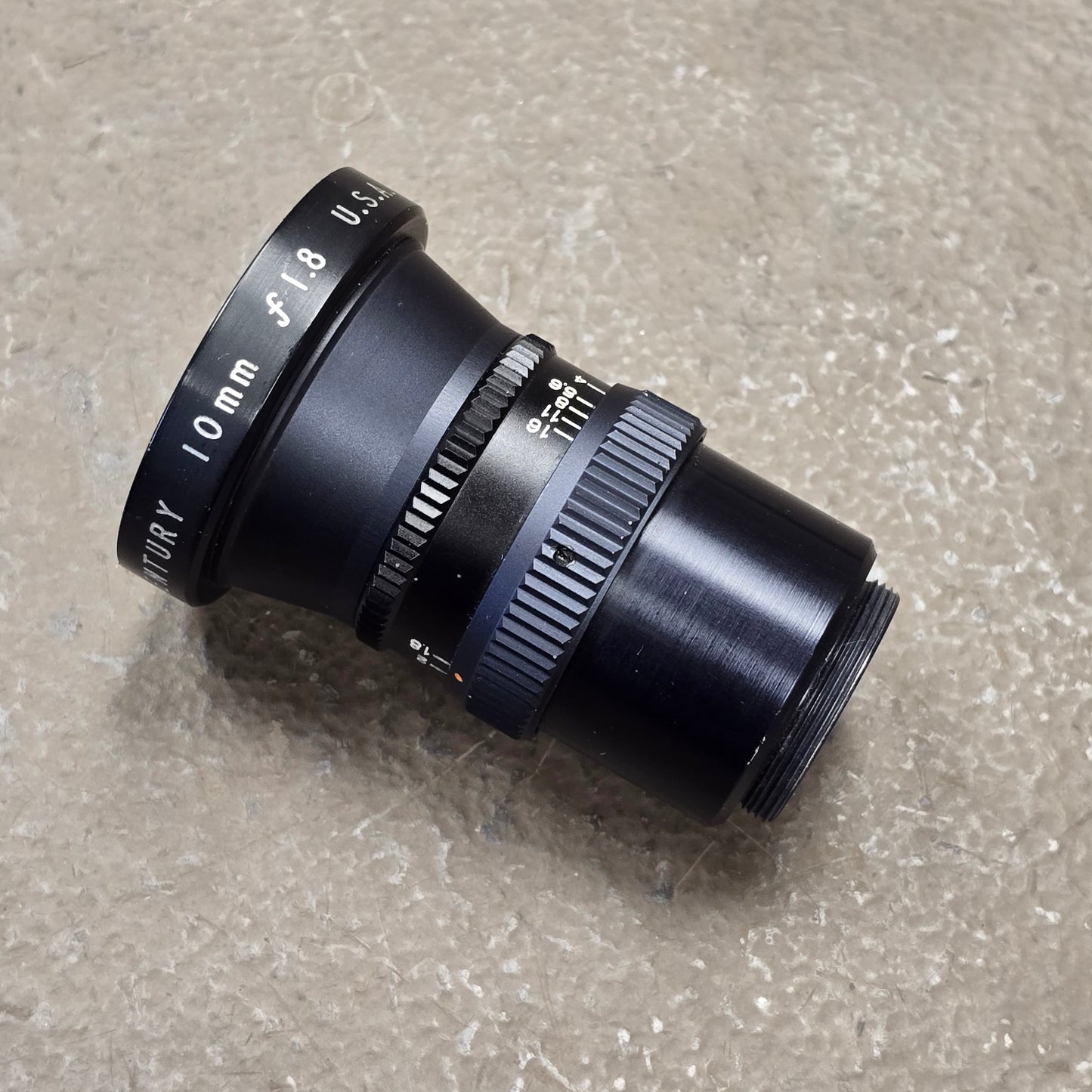 Century 10mm f1.8 C-Mount WIde Angle Lens S# 812604