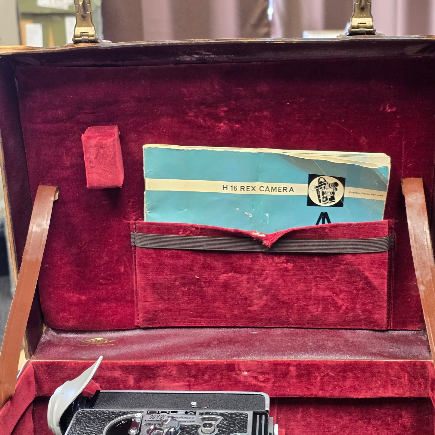 Bolex H16 Rex 4 with 10x Viewfinder S# 217159 With Case & Accessories