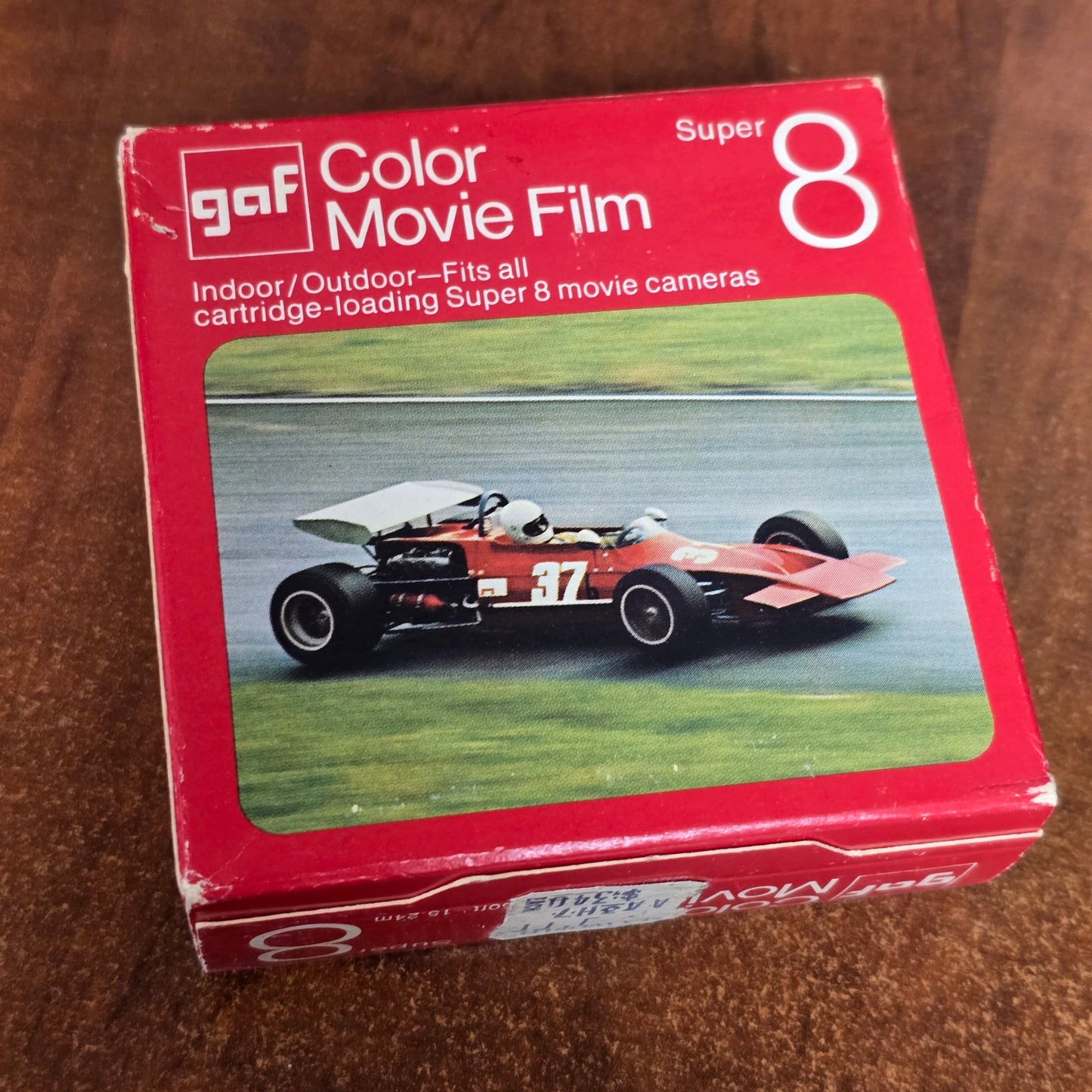 GAF Super 8mm 50' Color Reversal Film Expired Stock