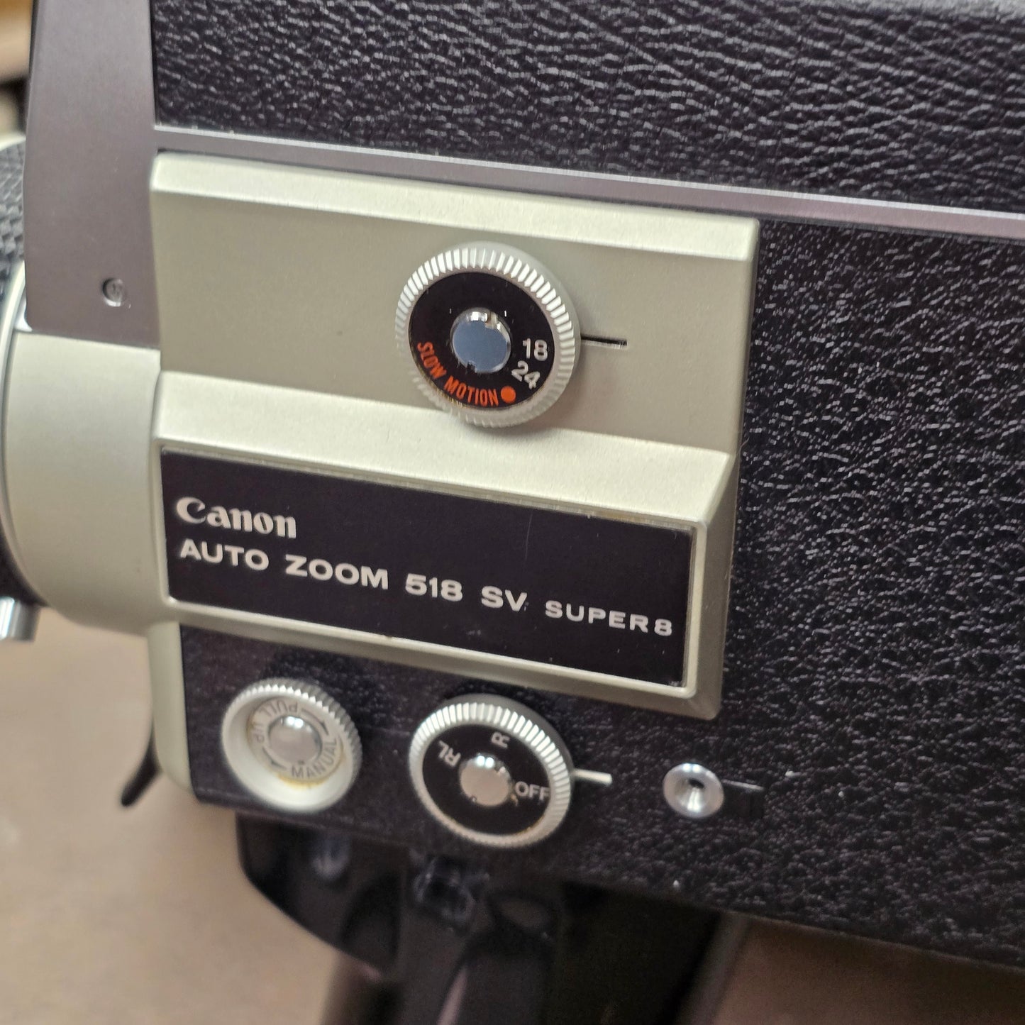 Canon 518 Auto Zoom SV (Special Version) Super 8mm Camera S# 204210