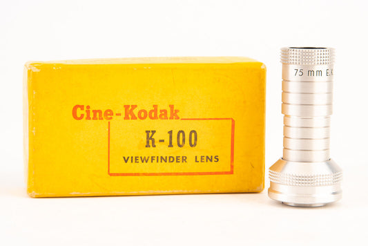Cine Kodak K-100 Viewfinder Lens (75mm)