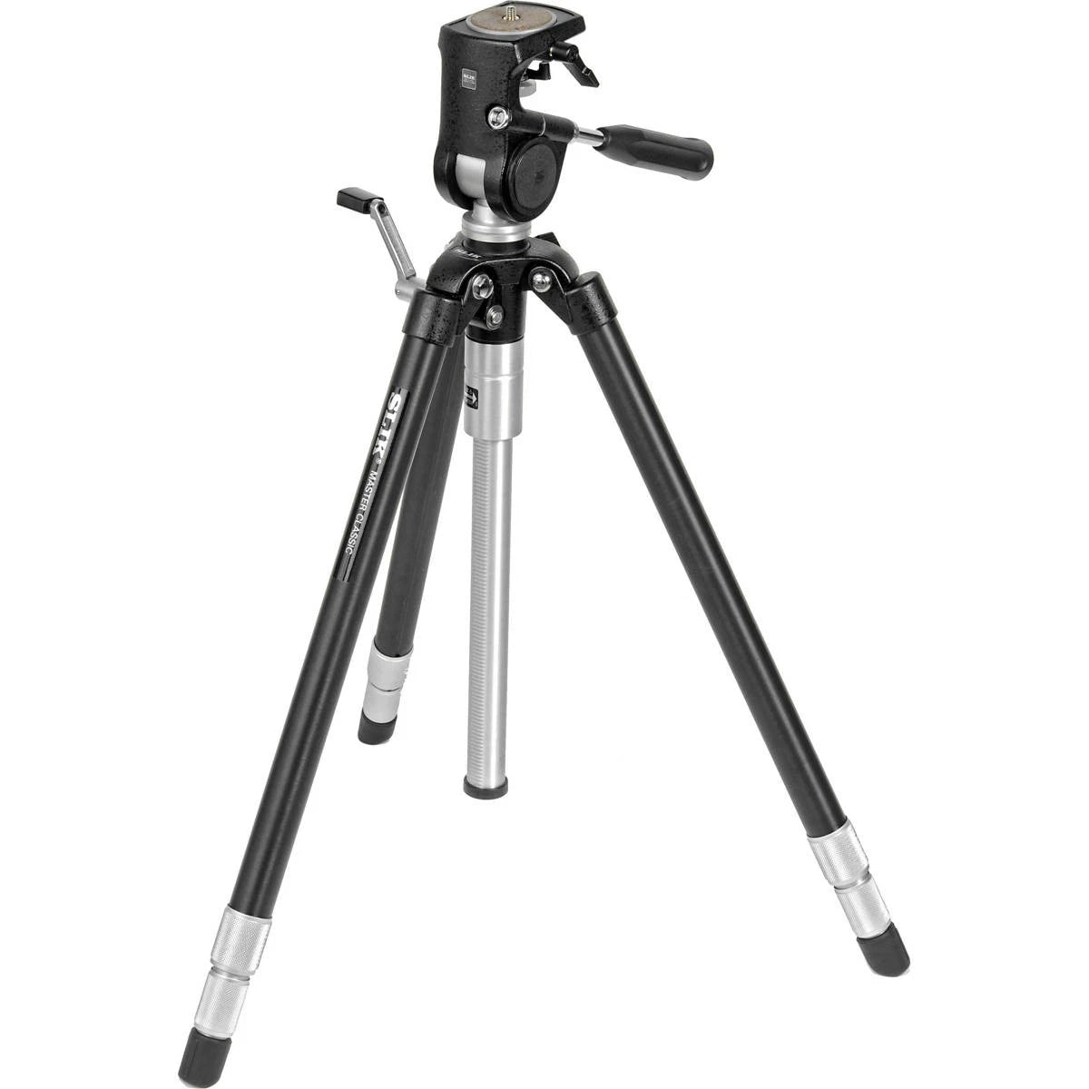 Slik Master Classic 3-Section Aluminum Tripod with Single Handle Pan Head