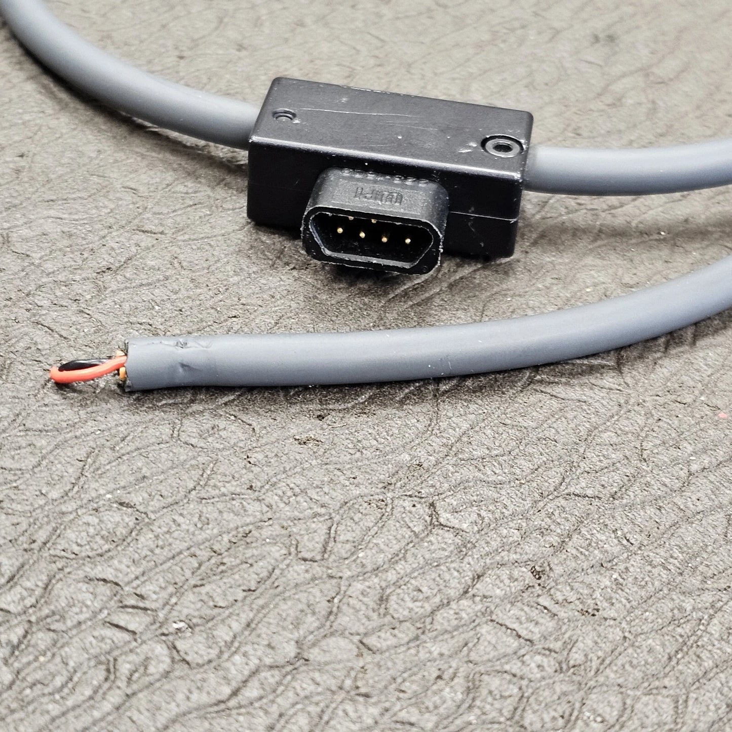 Aaton 9-Pin Amphenol Power cable w/ flying lead for Aaton LTR/XTR Cameras