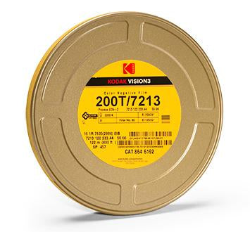 KODAK 16mm 400' VISION3 200T Color Negative Film 7213