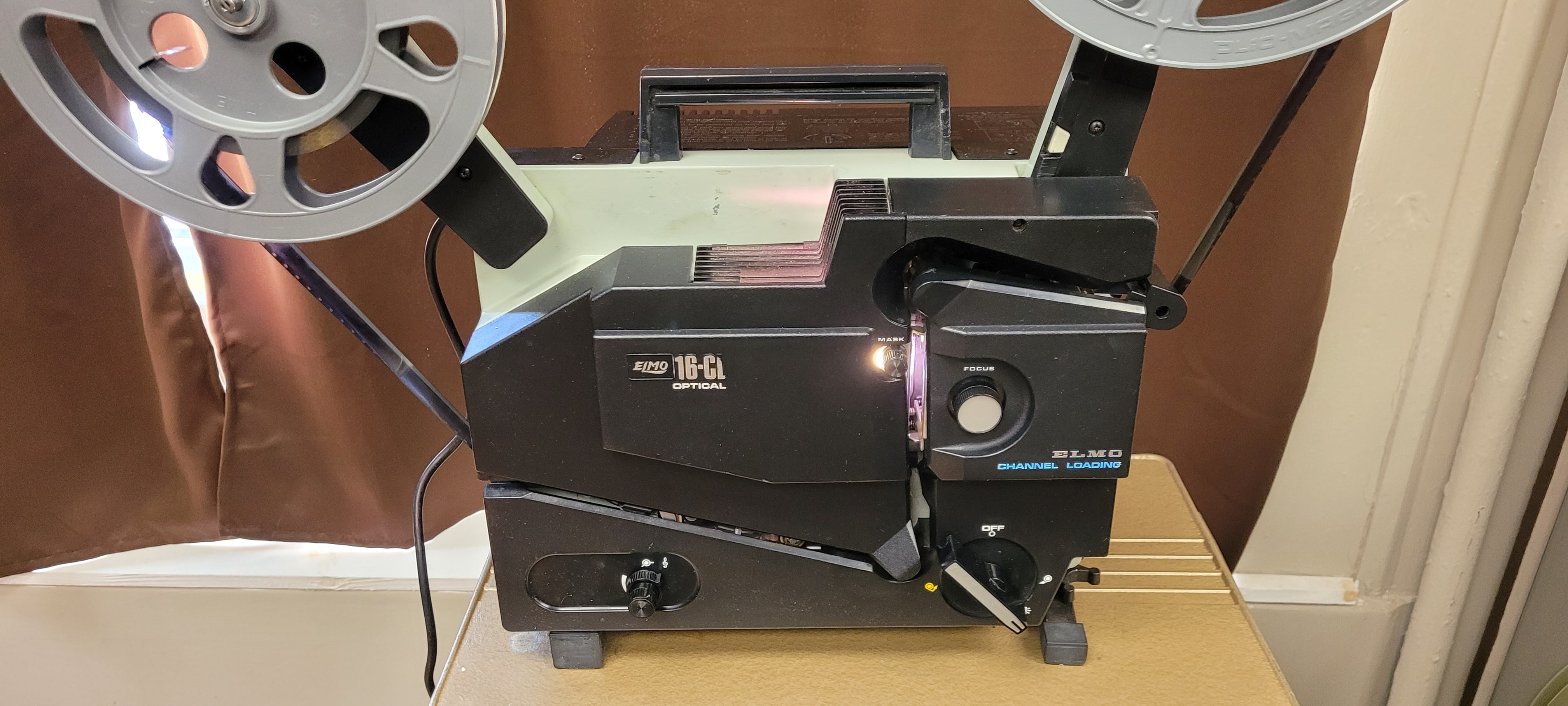 Elmo 16-CL 16mm Sound Projector – Du-All Camera