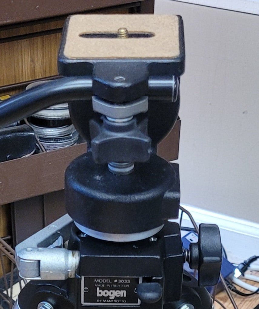 BOGEN 3126 Micro Cine/Video Fluid Head Catalog 3126 DuAll Camera