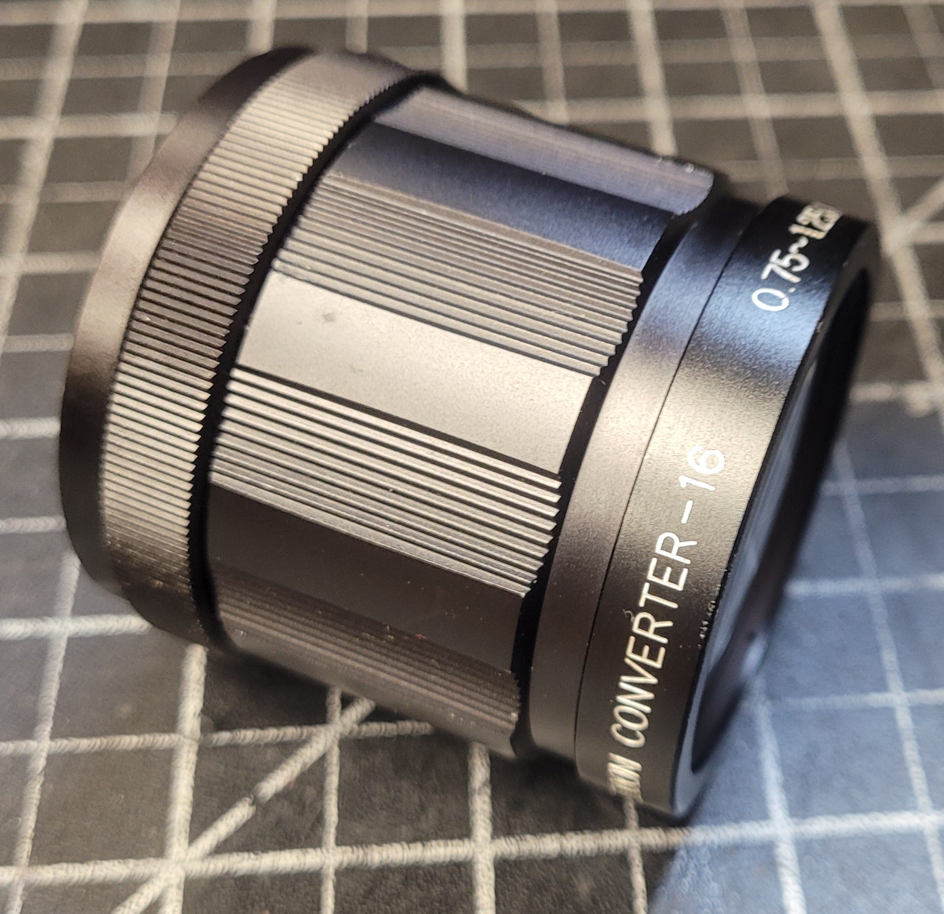 映写機ＬＥＮＳ 　ＺＯＯＭ CONVERTER－Ｌ ０，８～１，２５X ズームコンバーターレンズ　MADE IN JAPAN : 2X Telephoto Lens, Magnification HD Converter Lens