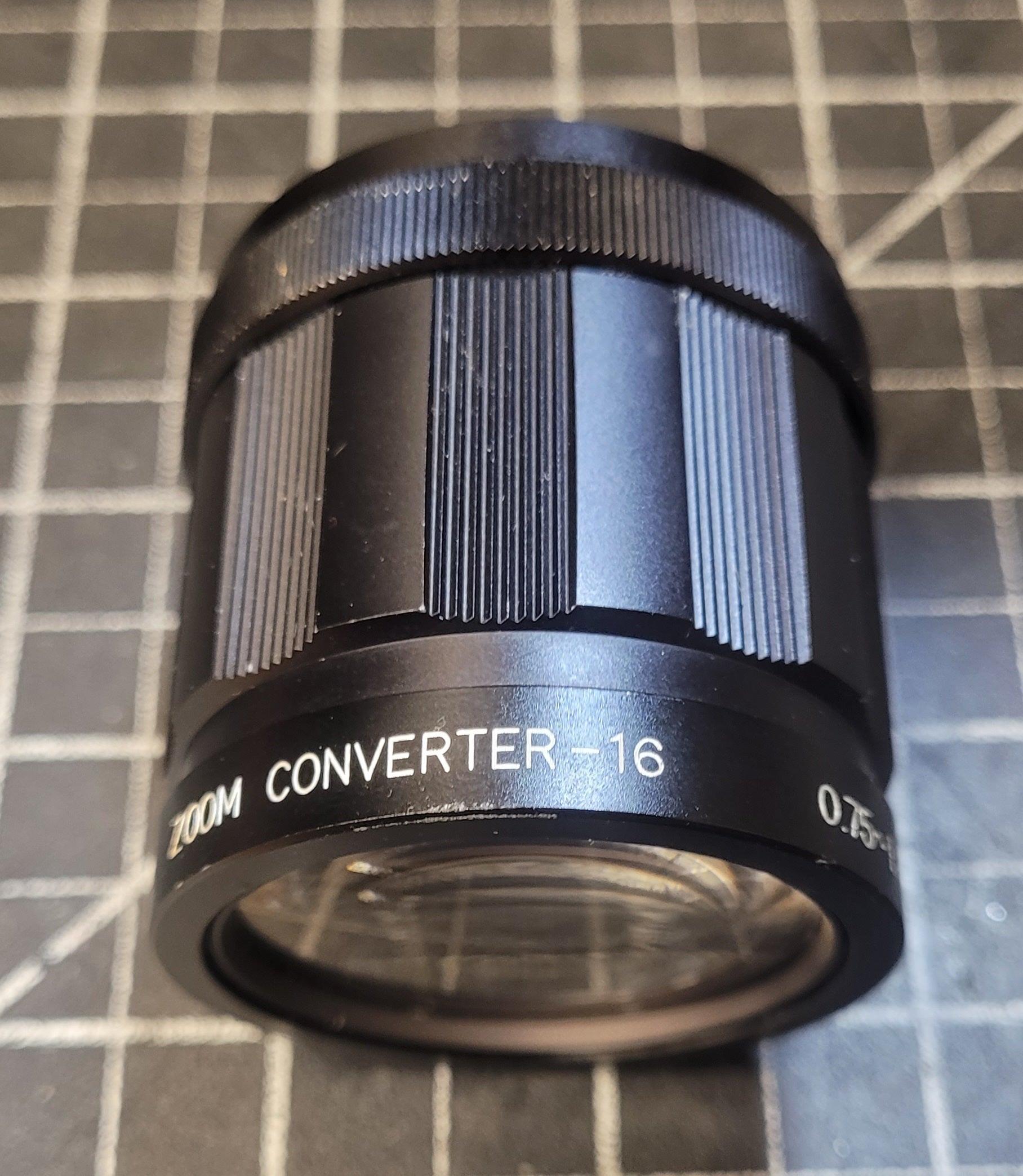 映写機ＬＥＮＳ 　ＺＯＯＭ CONVERTER－Ｌ ０，８～１，２５X ズームコンバーターレンズ　MADE IN JAPAN : 2X Telephoto Lens, Magnification HD Converter Lens