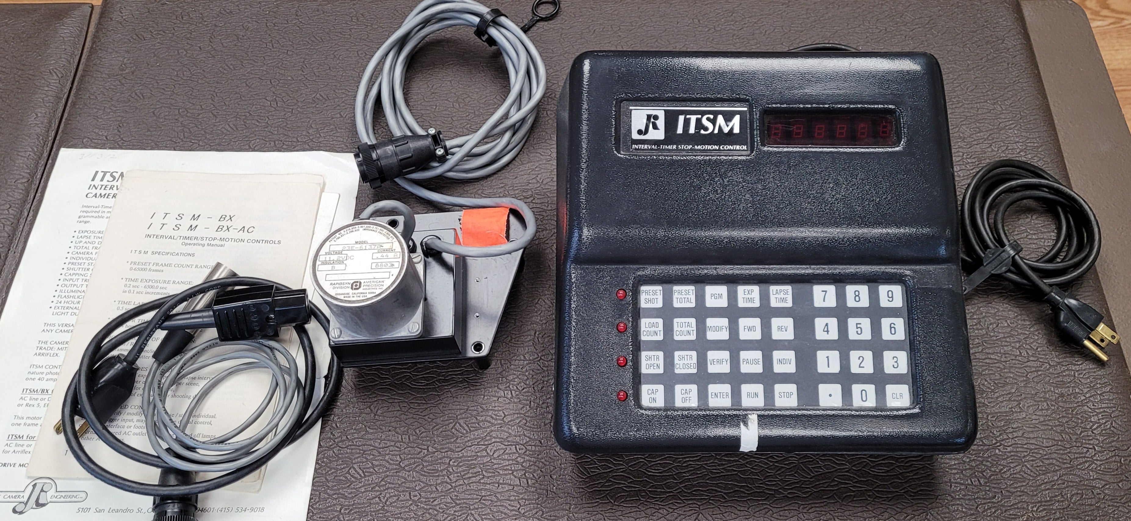 Meritex Inc. ITSM/BX Interval Timer Stop Motion Motor & Controller for ...