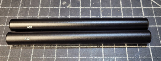 Smallrig 2pcs 15mm 8" Aluminum Black Rods for Ares Bolex Rod Support Bracket