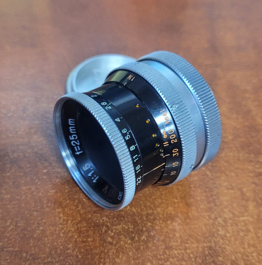 Pizar DV 25mm f1.5 AR C-Mount Lens