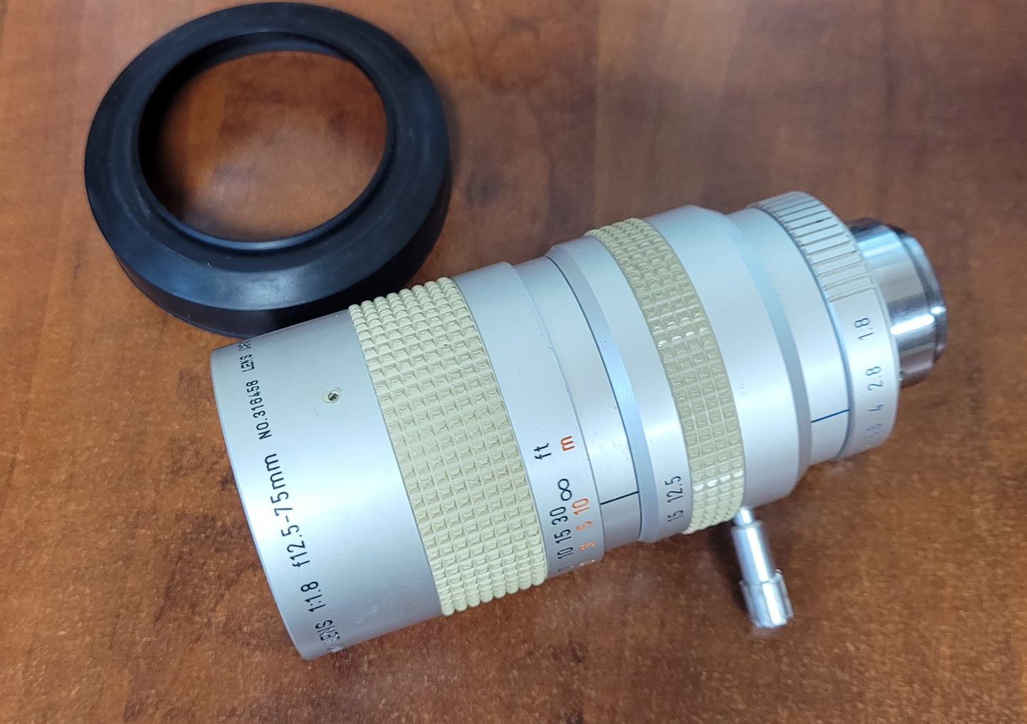 Sony 12.5-75mm f1.8 C Mount TV Zoom lens
