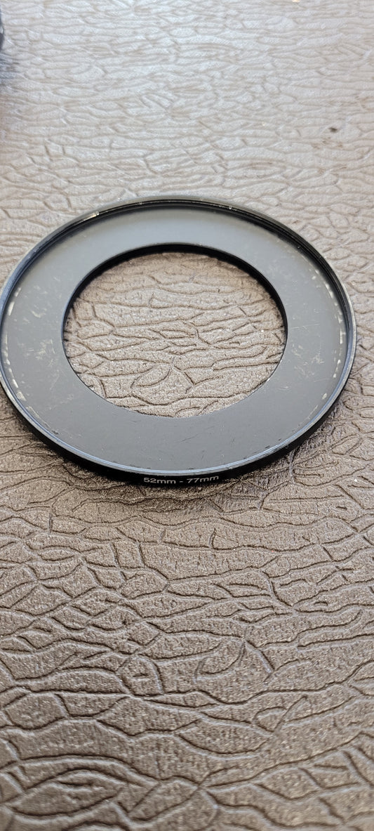 Step Up ring 52mm-77mm