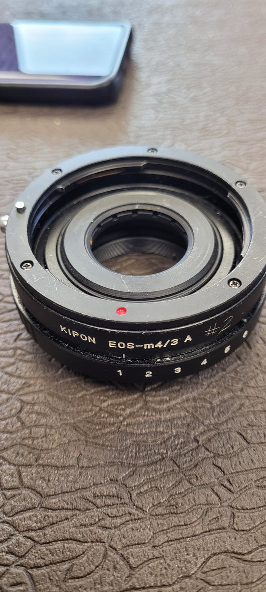 Kipon EOS to M 4/3 A w/ Iris