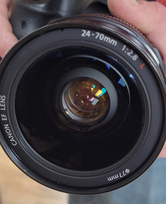 Canon 24-70mm 1:2.8 L Series Front Element Assembly