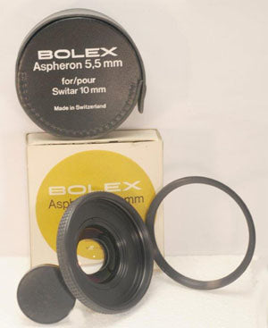 Bolex Aspheron Super Wide Angle 5.5mm MC for Switar 10mm with Case