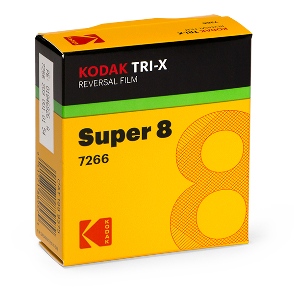 KODAK S8mm 50' TRI-X Reversal Film 7266