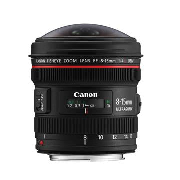 Canon 8-15mm f/4 L USM Fisheye EF