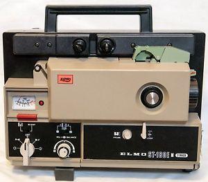 Elmo ST-180E M 2 Track Super 8mm Sound Projector