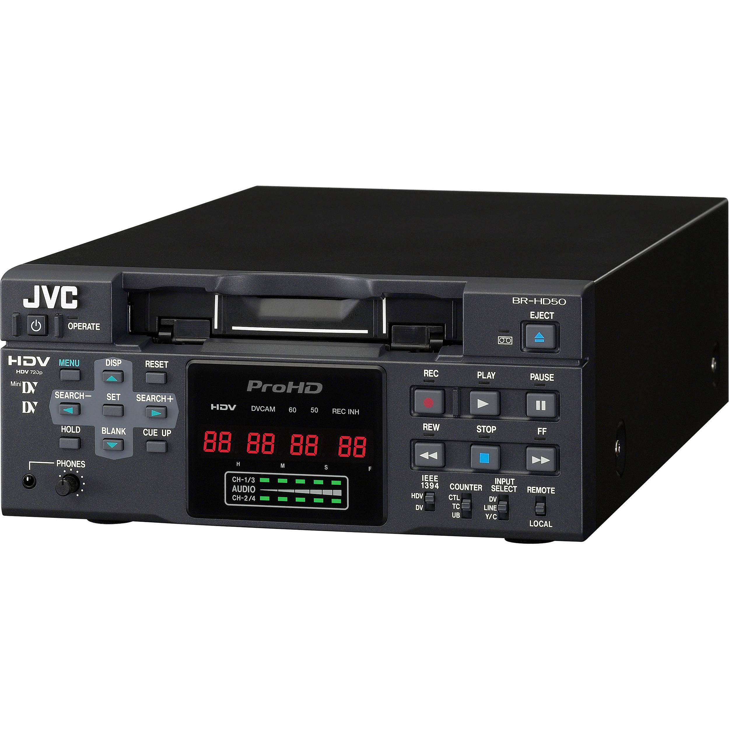 JVC BR-HD50U Compact HDV/DV Video Recorder – Du-All Camera