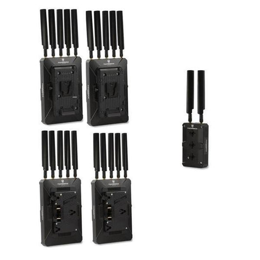 Tiltamax Wireless HD Video Transmission Suite WVT‑01 w/ 4x Receiver
