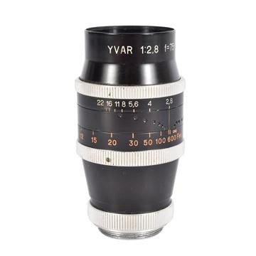 Yvar 75mm T2.8 C-Mount – Du-All Camera